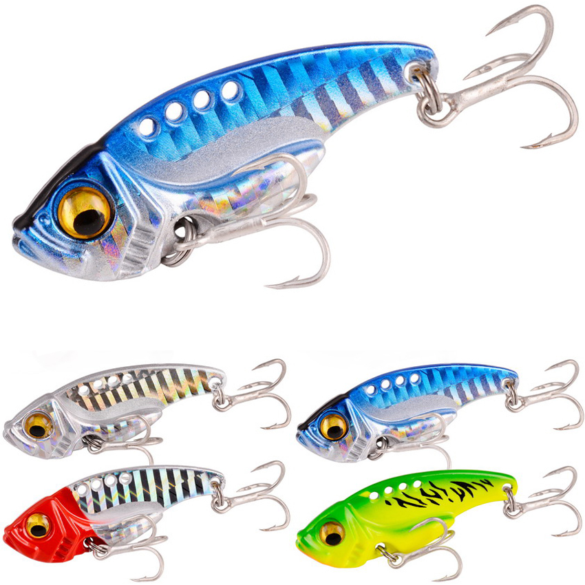 Fishing Lure Spinnerbait - 6ชิ้น/ล็อต7/10/15/20G โลหะ Vib ใบมีด Lure Sinking
