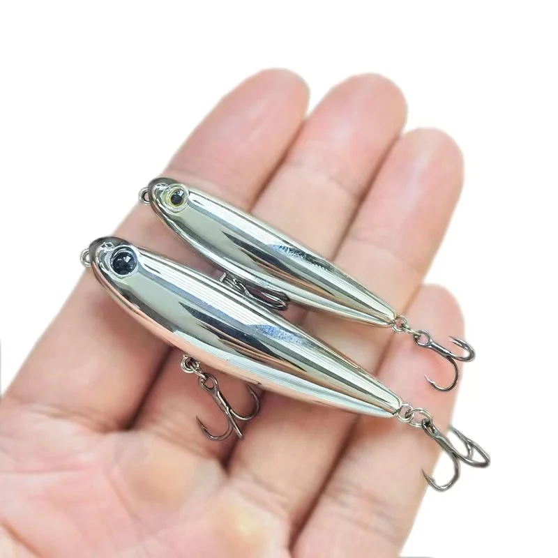 ใหม่ 4.5g Mini Wobblers ดินสอล - Fishing Lure Soft Plastic บทวิจารณ์และราคา