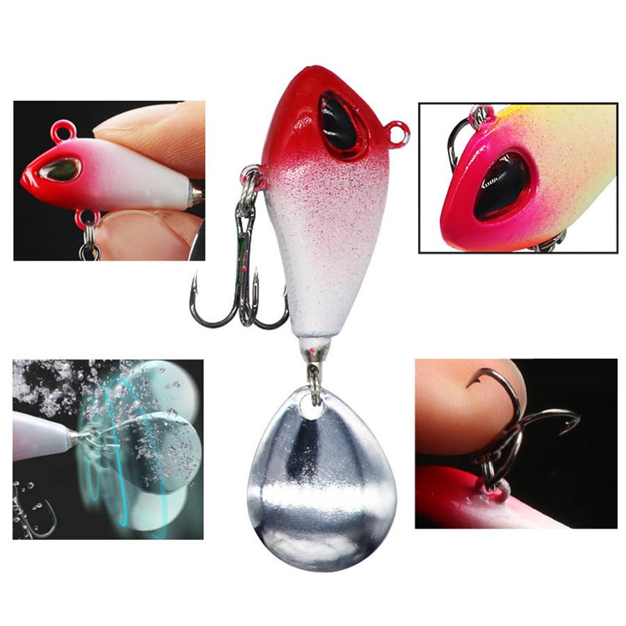 เหยื่อตกปลาแบบสปินเนอร์เบท รุ่ - Fishing Lure Blade Bait บทวิจารณ์และราคา