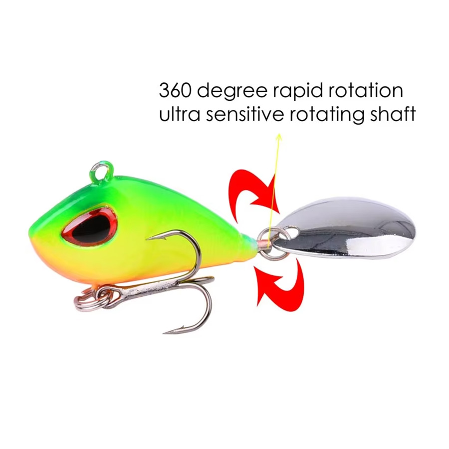 เหยื่อตกปลาแบบสปินเนอร์เบท รุ่ - Fishing Lure Blade Bait บทวิจารณ์และราคา