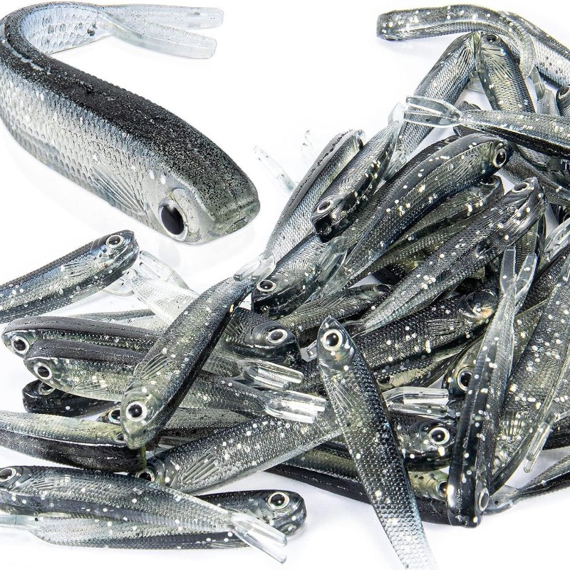 เหยื่อปลอมแบบนิ่มชนิด Split Ta - Fishing Lure Soft Plastic บทวิจารณ์และราคา