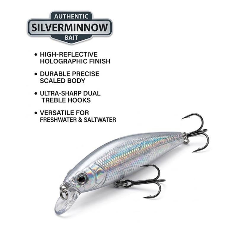 เหยื่อตกปลาแบบจมน้ำ, เหยื่อปลอ - Fishing Lure Jerkbait บทวิจารณ์และราคา
