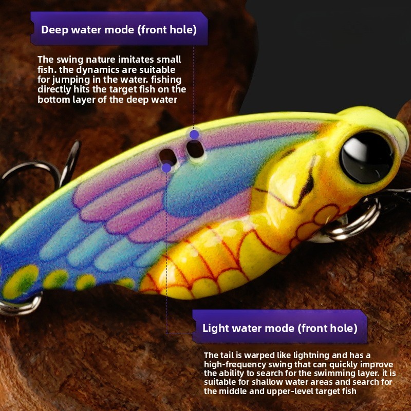 เหยื่อตกปลาแบบสั่น VIB รูปทรงช - Fishing Lure Spoon บทวิจารณ์และราคา